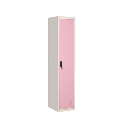 Van het staal verticale kleren van de Wholesales roze slaapkamer van de de opslagkast het metaalkast