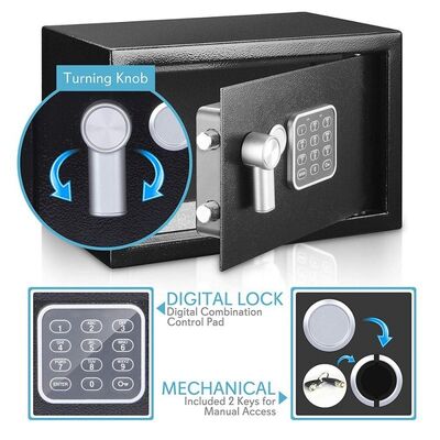 Muchn 17K All-Steel Smart Anti-Theft Combination Lock Safe