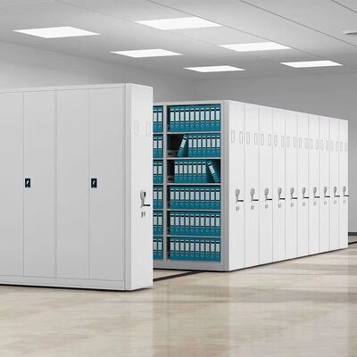 Modern mobiel hangend bestand Kd Compact schappen systeem Samengestelde structuur