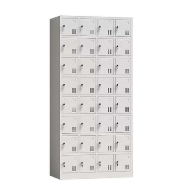 Modern Design 24-Door Steel Lockers Gym Metal Storage Locker for Changing Room Use for Hotel Hospital Bathroom Home Office