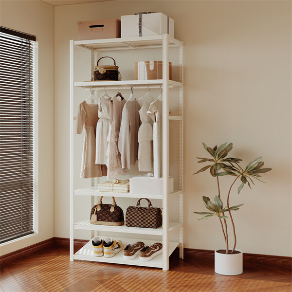 Metalen opbergkast ontworpen voor ruimtegebruik met verstelbare planken, sterk frame en vergrendelingsmechanisme